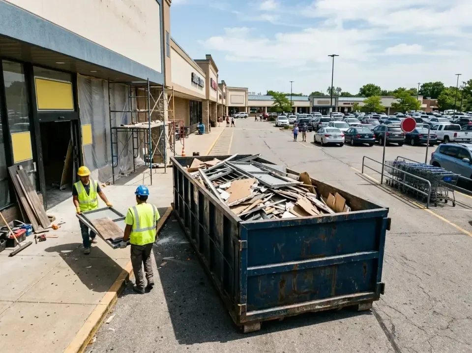 retail-store-renovation-debris-003 — frequently asked questions, Roll-off Dumpster Rentals in Mountain Home, NC